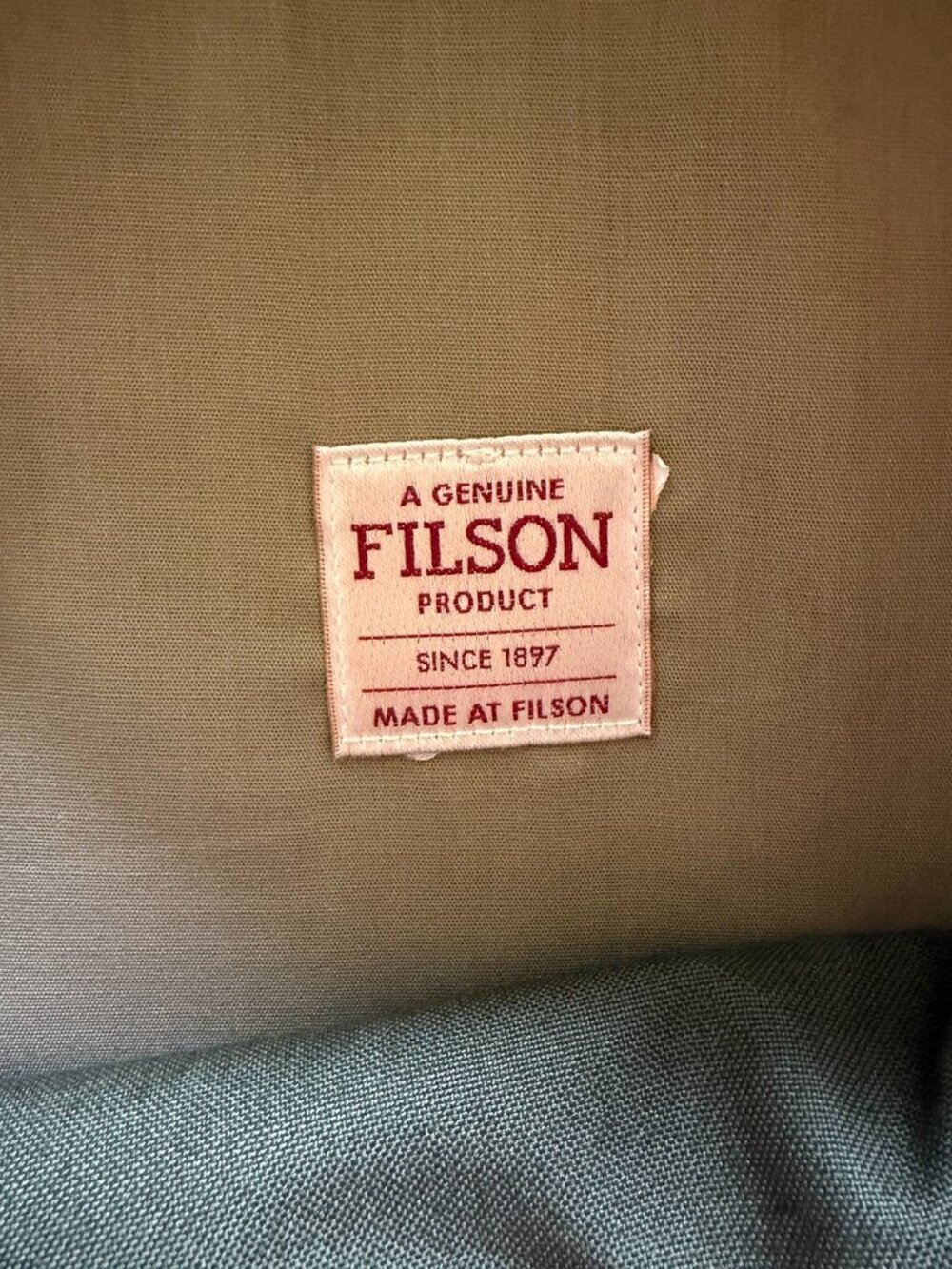 Filson Rugged Twill Rucksack – Otter Green - Picture 4 of 4